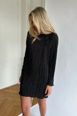 Outlet BYIC Kellyic Plissé Dress Black