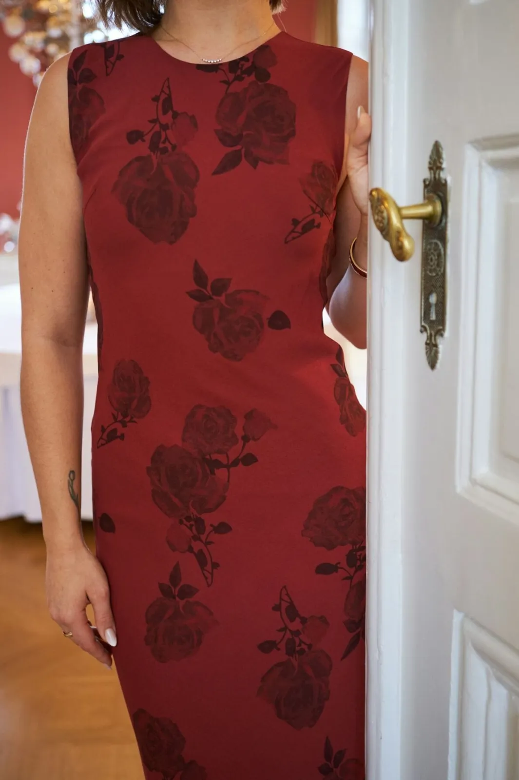 New Neo Noir Kelsa Rose Dress 167233 321