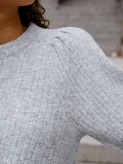 Hot Neo Noir Kelsey Knit Blouse 164539 103