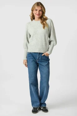 Hot Neo Noir Kelsey Knit Blouse 164539 103
