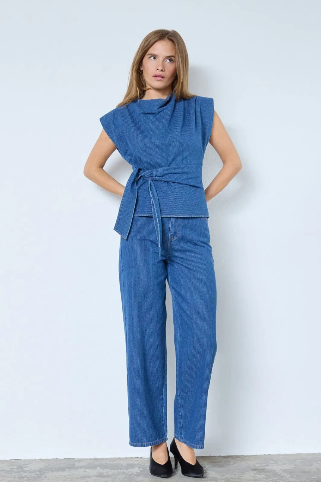 Co´Couture Kimmycc Belt Jeans 41031 555