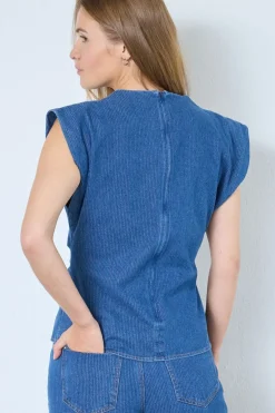 Co´Couture Kimmycc Pleat Top 45001 555