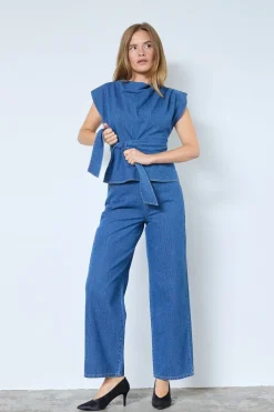 Co´Couture Kimmycc Pleat Top 45001 555