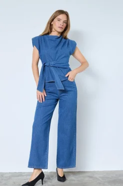 Co´Couture Kimmycc Pleat Top 45001 555