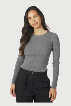 Hot Neo Noir Kirrera Knit Blouse 166614 107