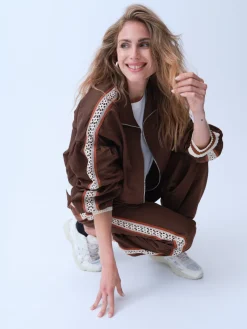 Best Gossia Kiwgo Track Pants G2814 Brown