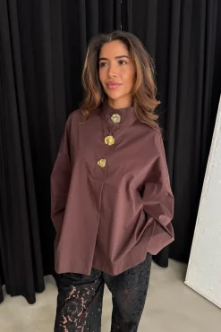 Best Continue Klara High Neck 15088 Dark Brown
