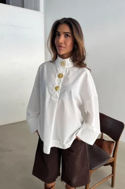 Continue Klara High Neck 15088 White