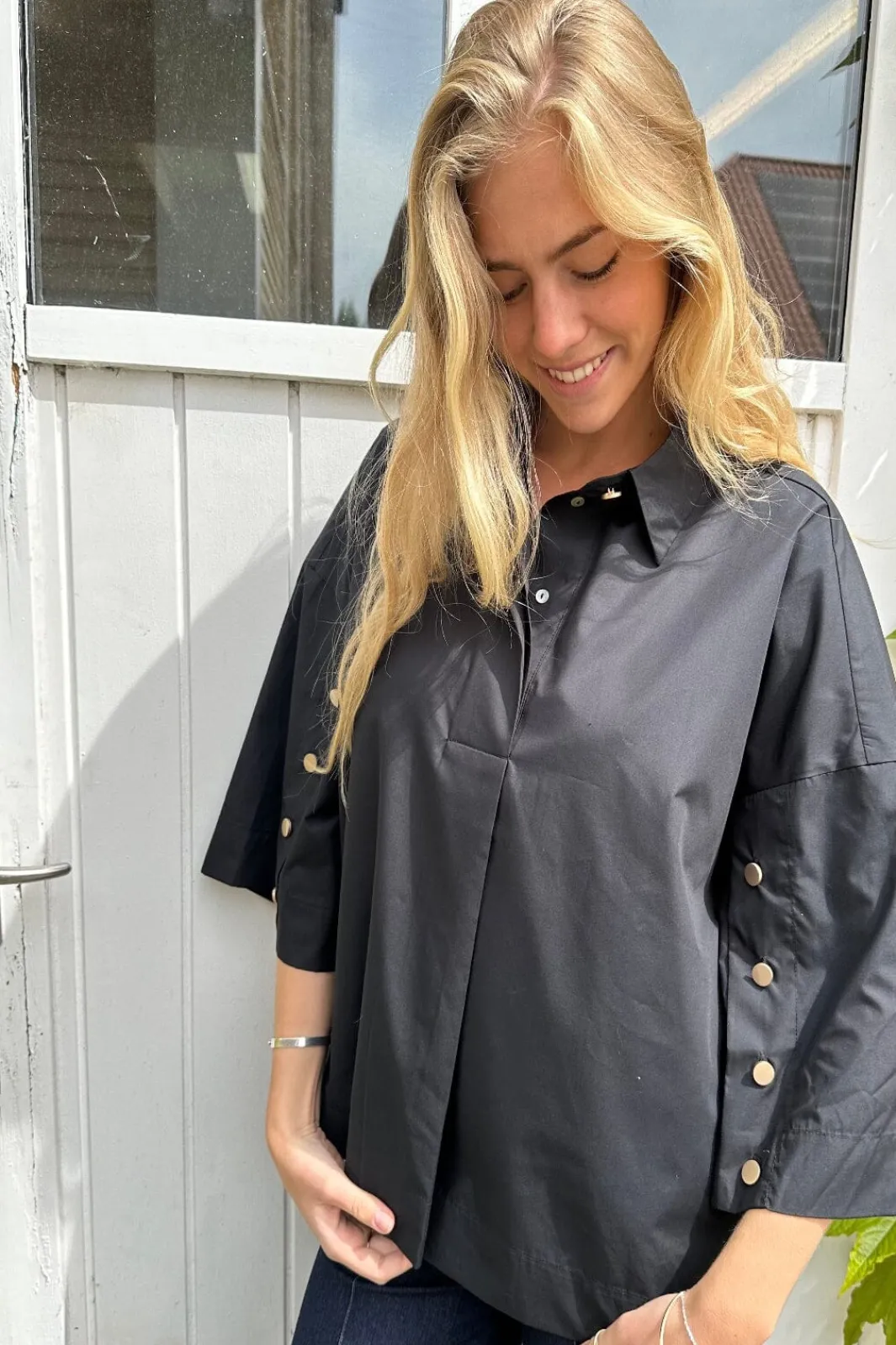 Sale Continue Klara Shirt 15039 Black