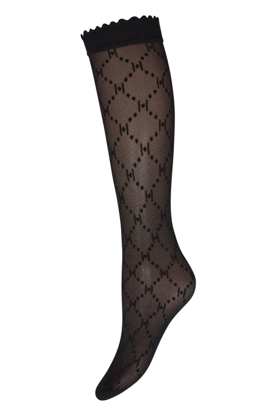 Outlet Hype The Detail Knee High Logo 1100 Black
