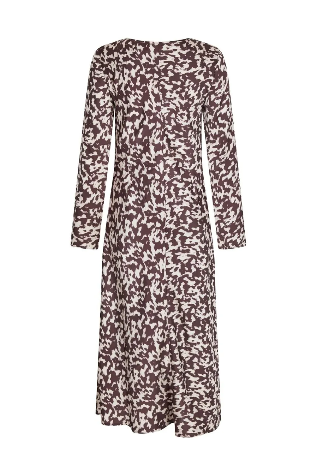 Clearance Neo Noir Krisha Graphic Fade Dress 164344 Chocolate Brown