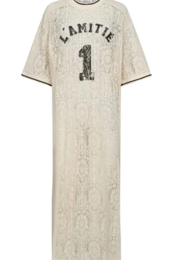 New Haute L'Amitié Lace Football Dress HL10024 Pearl