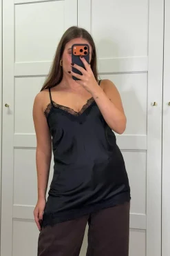 Clearance Dear Molly Lace Top Black