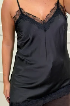 Clearance Dear Molly Lace Top Black