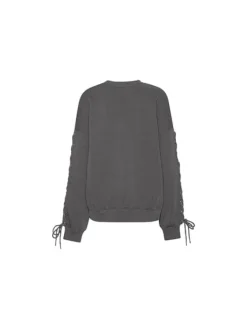 Clearance Rotate Lacing Crewneck 1154681205 1205 Gray Pinstripe