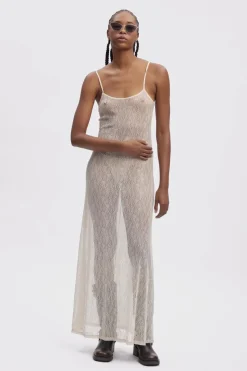 New Gestuz Lailagz Maxi Dress 130905 Birch