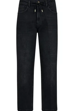 New Haute L'Amitié Lami Crop String Tie Jeans HL10064 Black