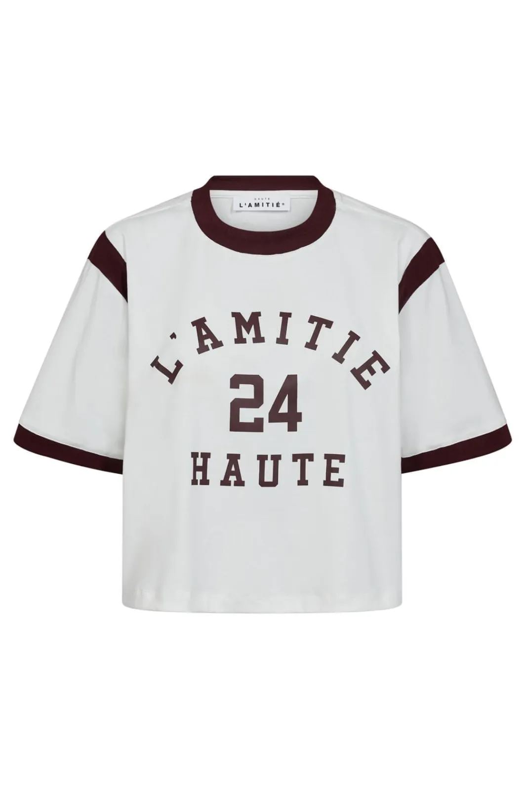 Discount Haute L'Amitié L'Amitié Loose Team Tee HL10013 Pearl