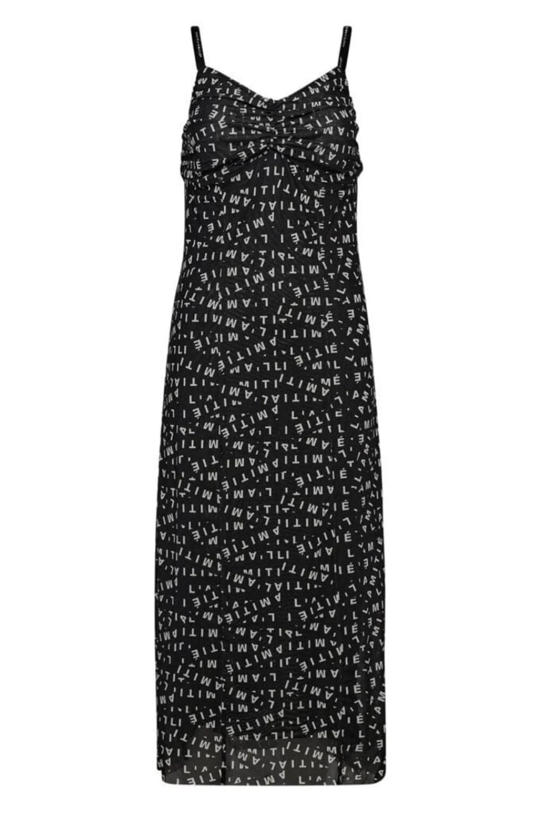 Discount Haute L'Amitié L'Amitié Mesh Strap Dress HL10126 Black