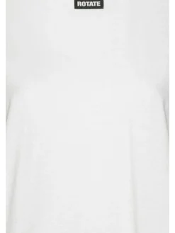 Online Rotate Large T-shirt W/ Ruffle 115282400 400 Bright White