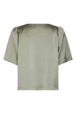 Clearance Neo Noir Largo Heavy Sateen Blouse 160108 627