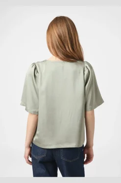 Clearance Neo Noir Largo Heavy Sateen Blouse 160108 627