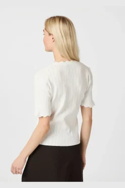 Discount Neo Noir Larifa Stitch Knit Tee 165311 120