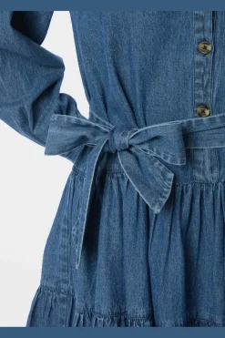 Neo Noir Latifana Denim Dress 166987 140