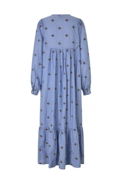 Hot Lollys Laundry Latourll Maxi Dress Ls25435-3007 22 Light Blue