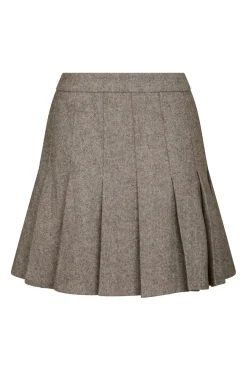 Hot Neo Noir Laurina Herringbone Skirt 165879 306