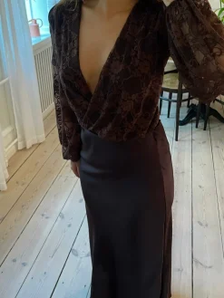 Hot A-bee Laurine Bodystocking Dark Brown