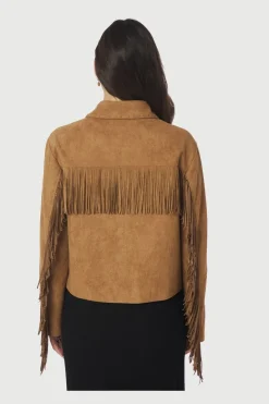 New Neo Noir Lauron Faux Suede Jacket 165915 604