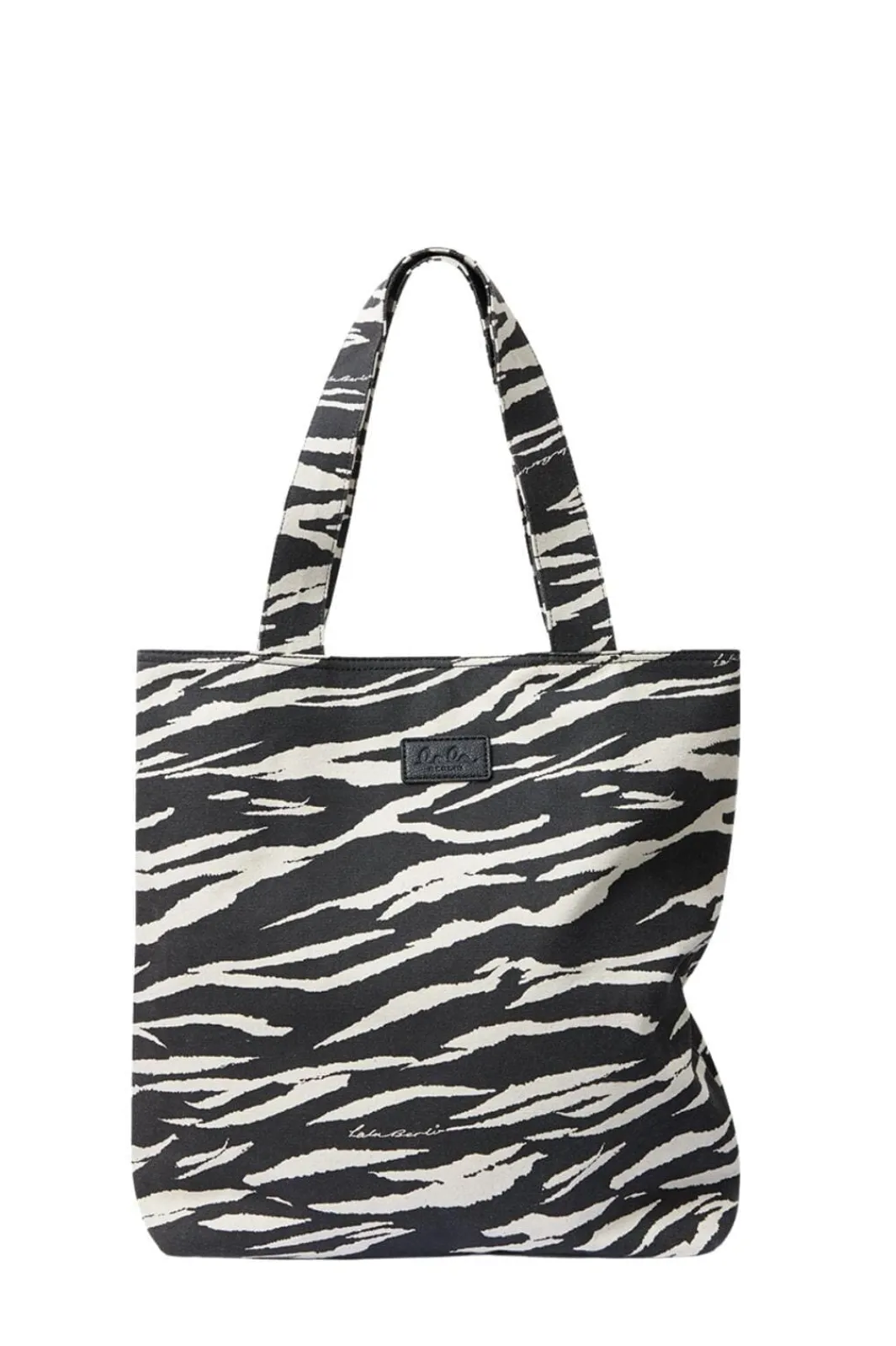 Clearance Lala Berlin Lbtote Carmela 10020174 Black Tiger