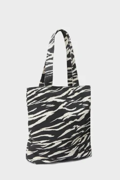Clearance Lala Berlin Lbtote Carmela 10020174 Black Tiger