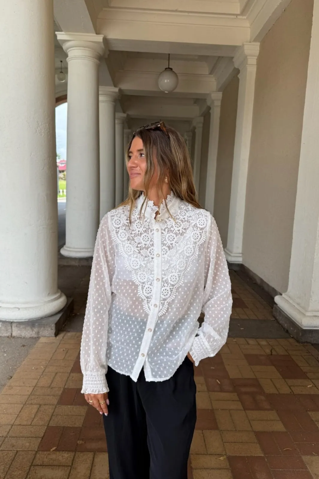 Discount Dear Molly Leah 137099B White