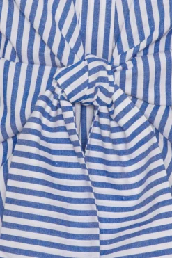 Outlet Karmamia Lee Shirt Sea Stripe Cotton
