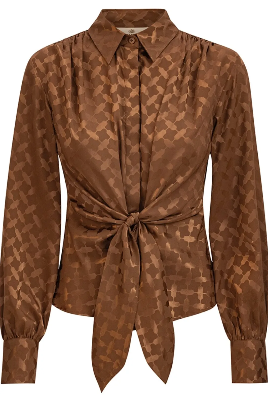 Hot Karmamia Lee Shirt Camel Keffiyeh Jacquard
