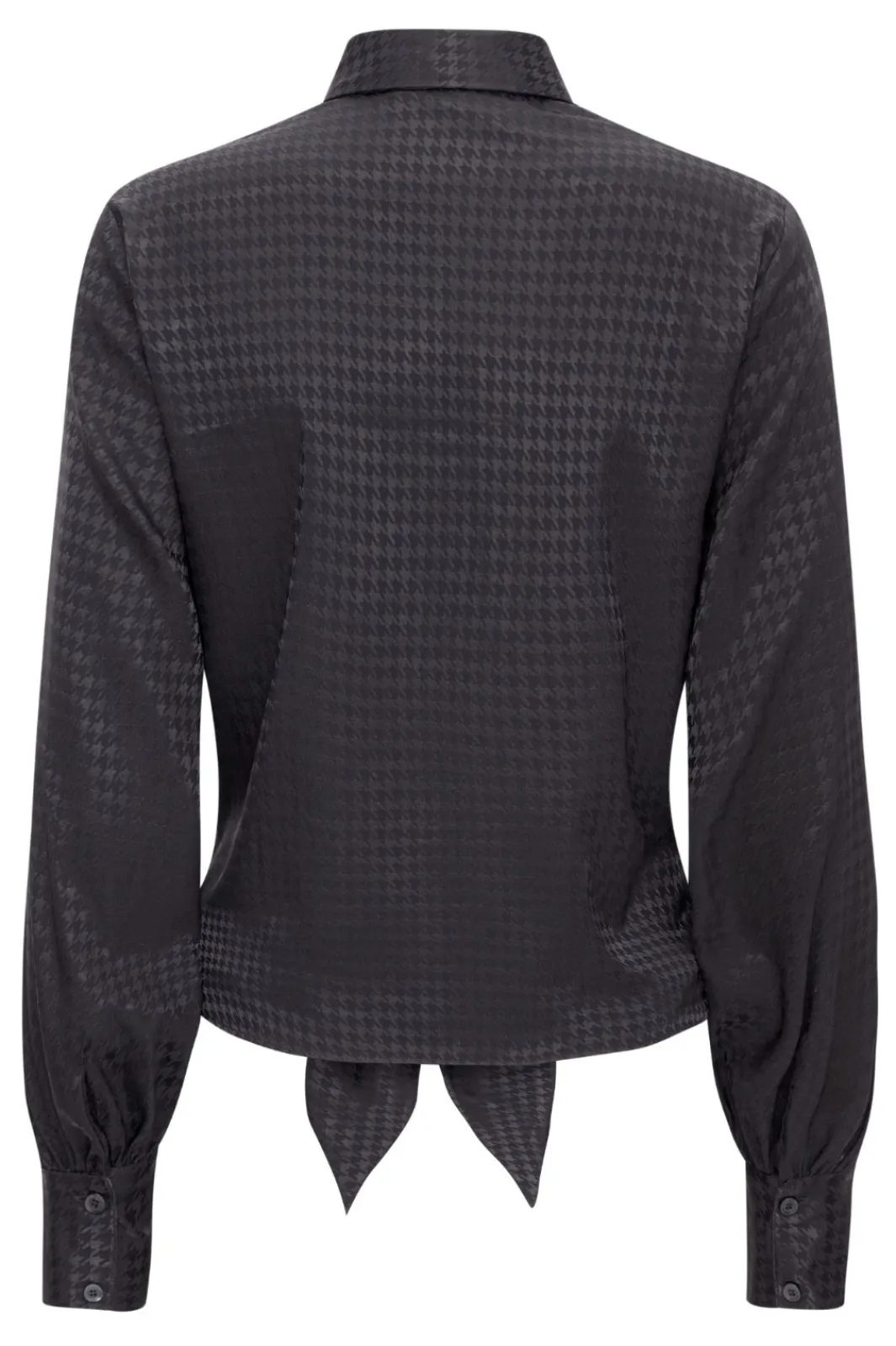 Discount Karmamia Lee Shirt Navy Houndstooth