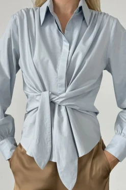 Online Karmamia Lee Shirt Powder Blue