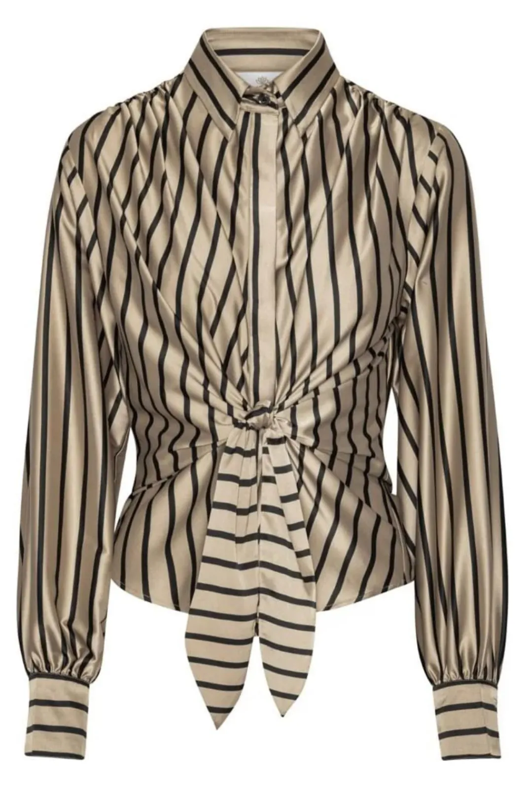 Sale Karmamia Lee Shirt 2245 Tan Stripe