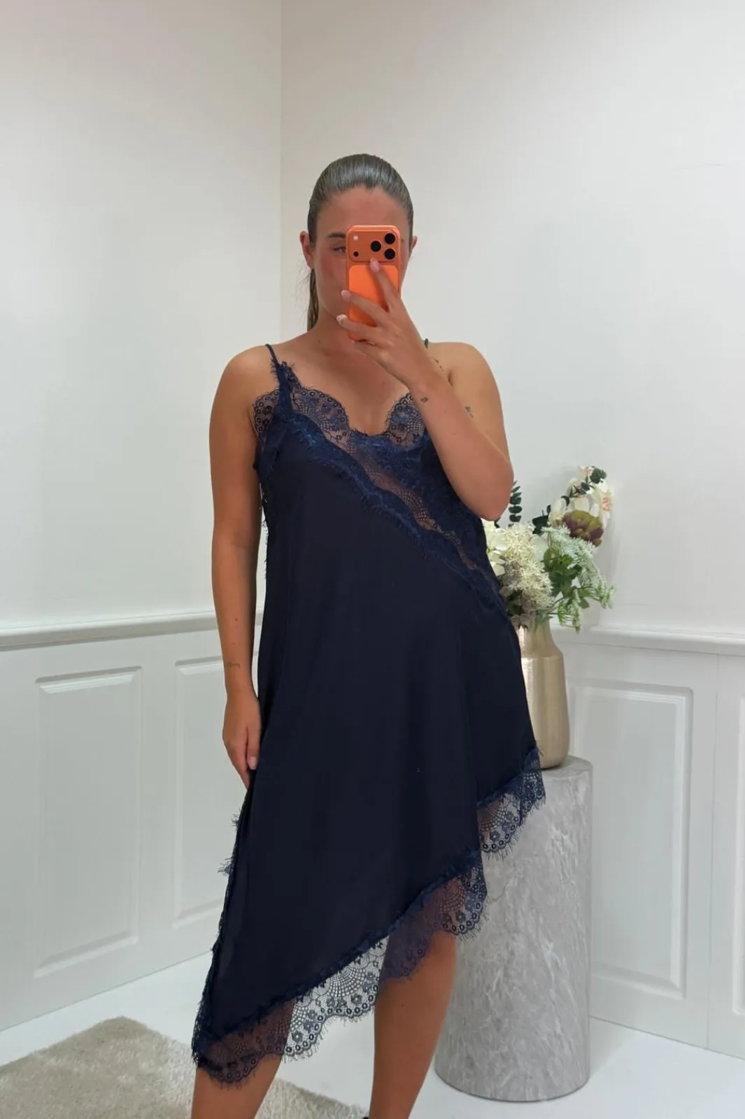 Outlet A-bee Leni dress Navy