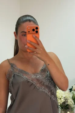 Best A-bee Leni dress Taupe