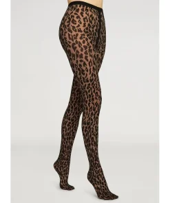 Outlet Wolford Leo Tights14901 9180 Black/black