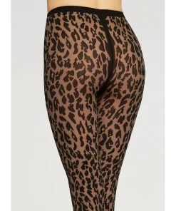 Outlet Wolford Leo Tights14901 9180 Black/black
