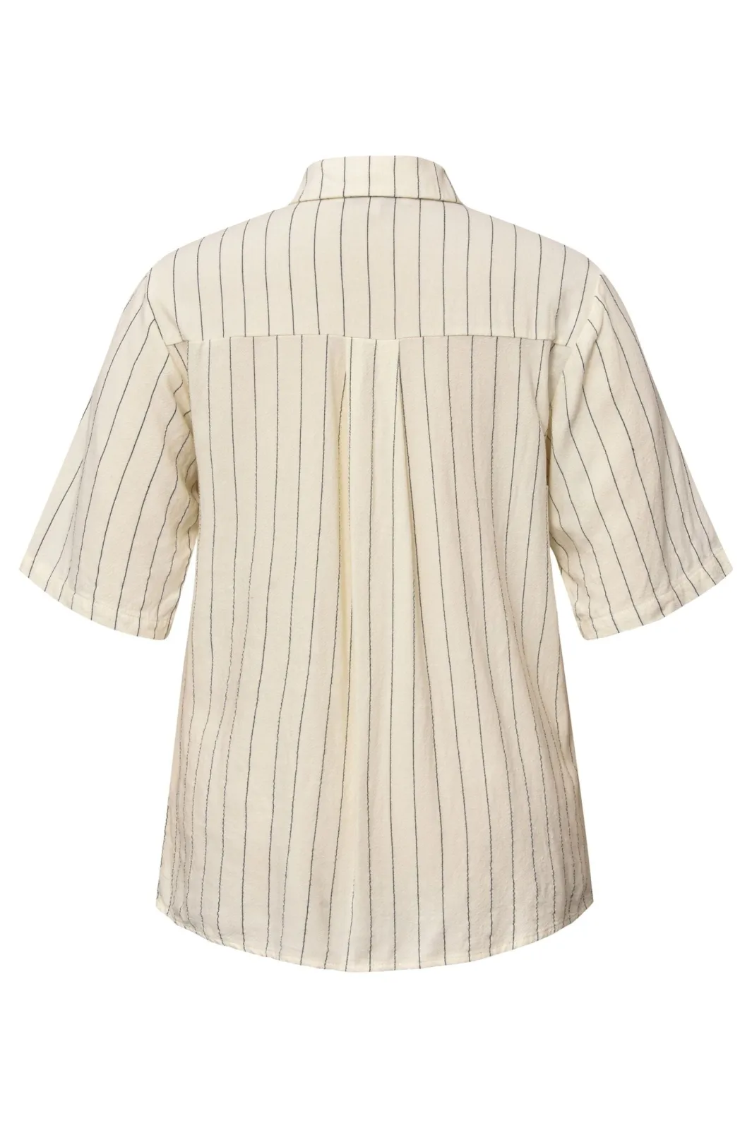 Hot A-View Lerke Stripe Shirt 005 Off White