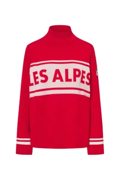 Sale Twist & Tango Les Alpes Knitted Sweater 865435 Red