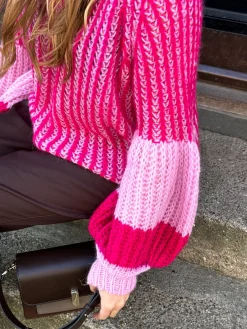 Best Noella Liana Knit Sweater 1035 Pink Bubblegum