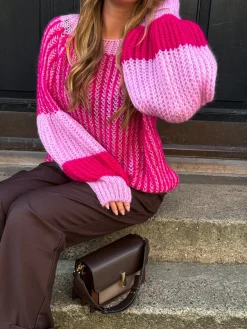 Best Noella Liana Knit Sweater 1035 Pink Bubblegum