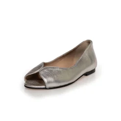 Sale Copenhagen Shoes Like A Melody Metallic 0502 White Gold