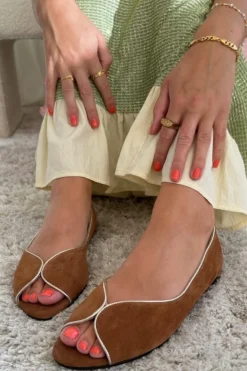 New Copenhagen Shoes Like A Melody Suede 0241 Cognac